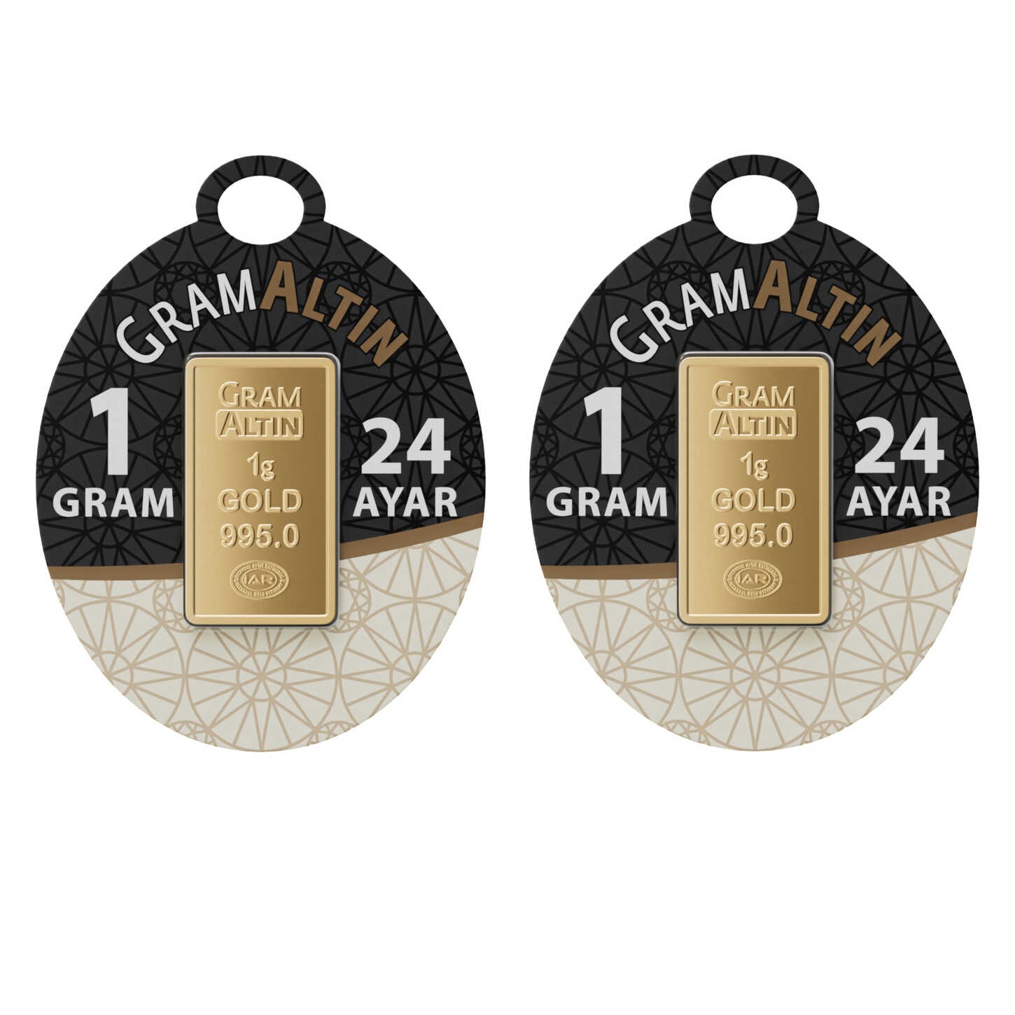İar%20AnticoGold%201%20Gram%20(995)%20Külçe%20Altın%202%20Adet%20Özel%20Paket%20