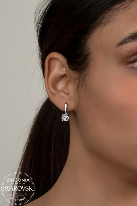 Union%20Zirconia%20Kadın%202.56%20Karat%20Pırlanta%20Montür%20Tektaş%20Gümüş%20Küpe