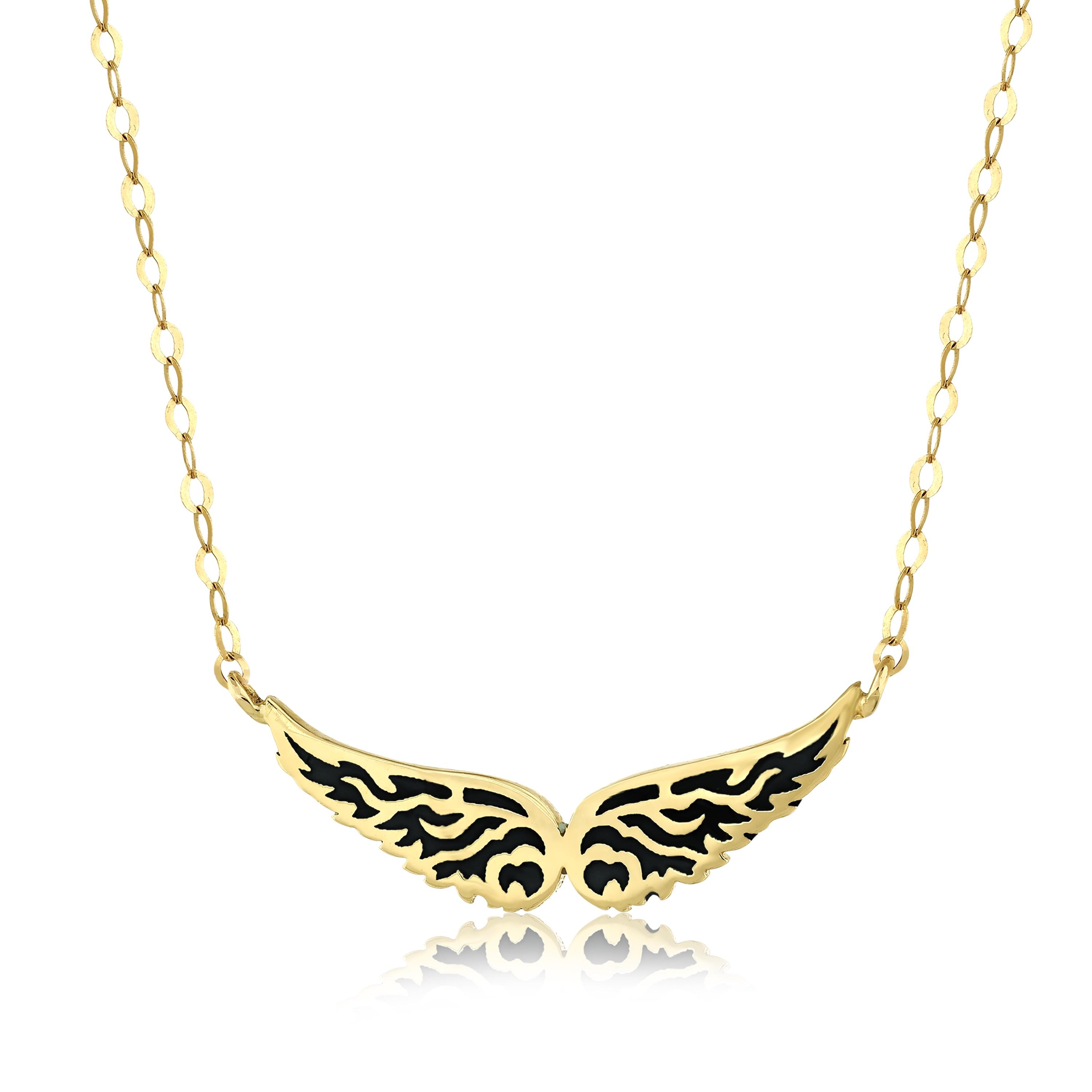 18K%20Gold%2045%20cm%201.93g%20Enamel-Embroidered%20Women’s%20Chain%20Necklace