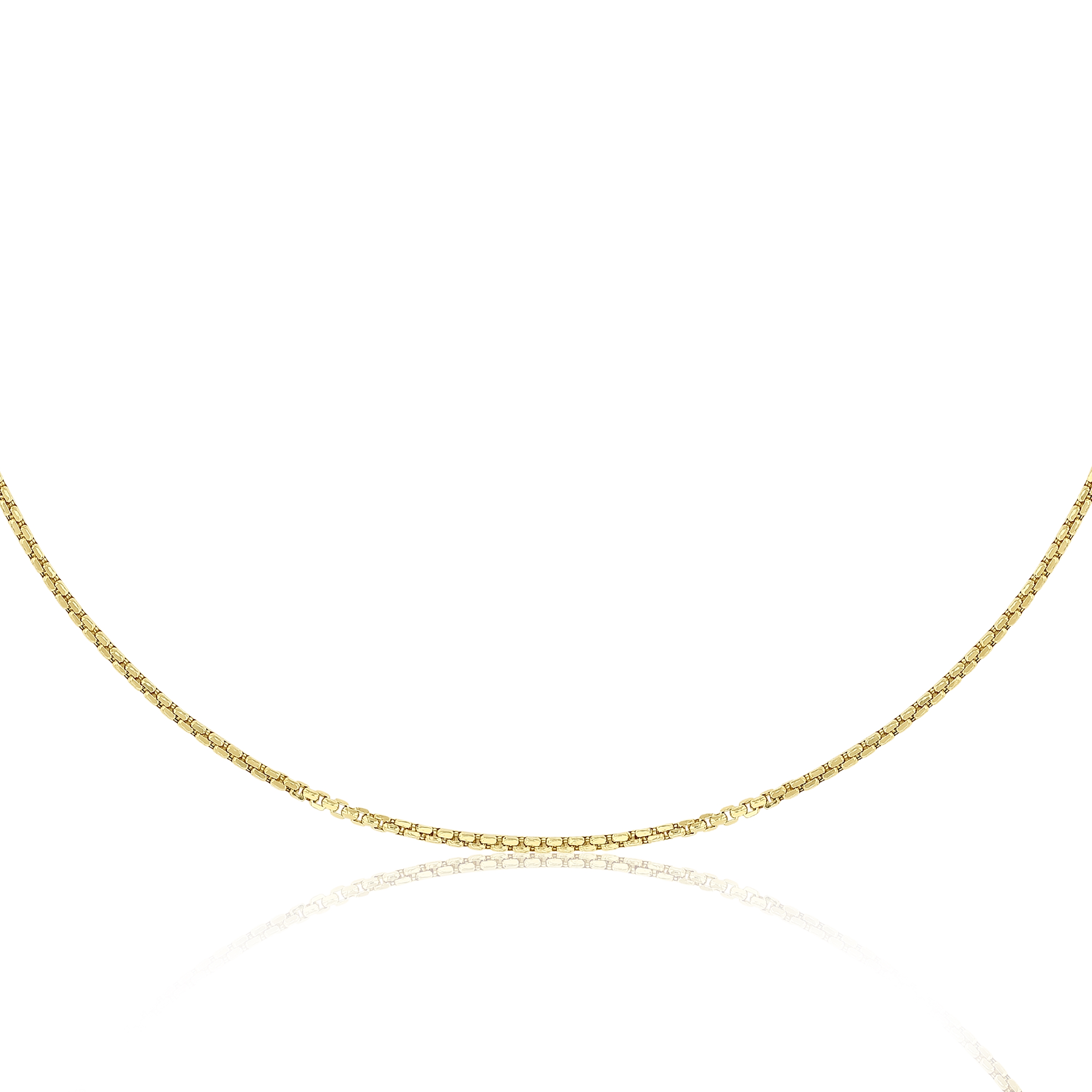 8K%20Gold%2045%20cm%202.30g%20Cube%20Women’s%20Chain%20Necklace