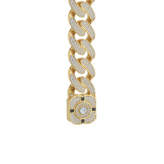 18 Ayar Altın 19.5 cm 43.6 gr Taşlı Kadın Bileklik