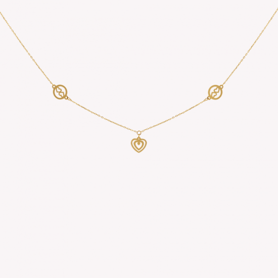 18 Ayar Kolye AnticoGold