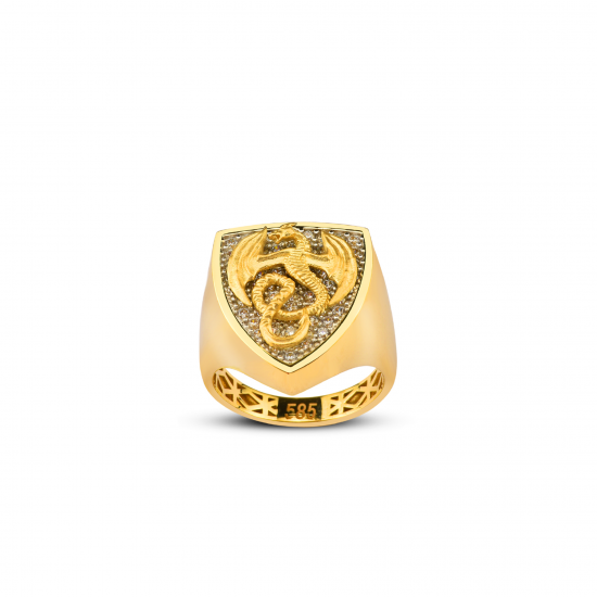 Anticogold Gold Ring