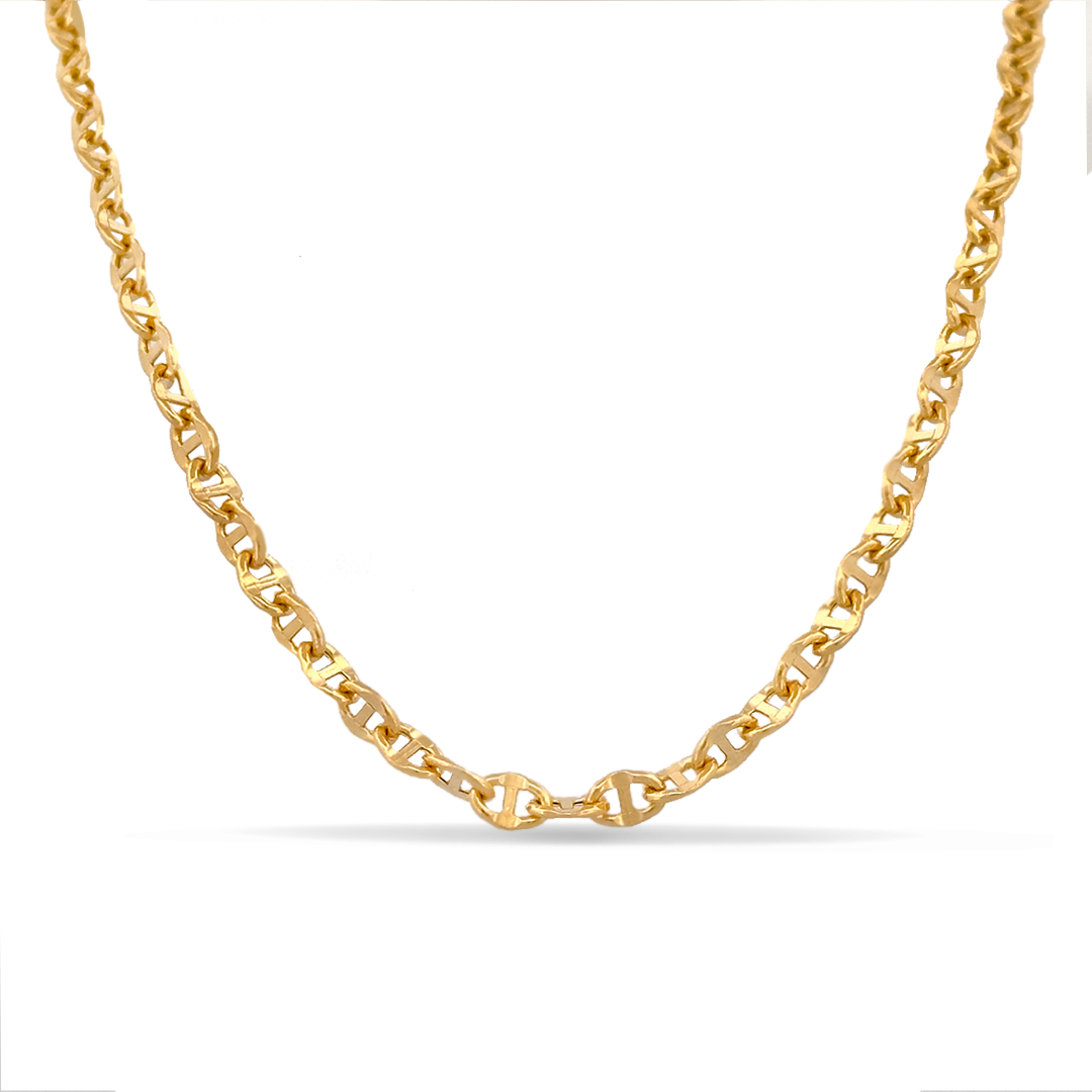 18K%20Gold%2045%20cm%201.5g%20Hermes%20Design%20Women’s%20Chain%20Necklace