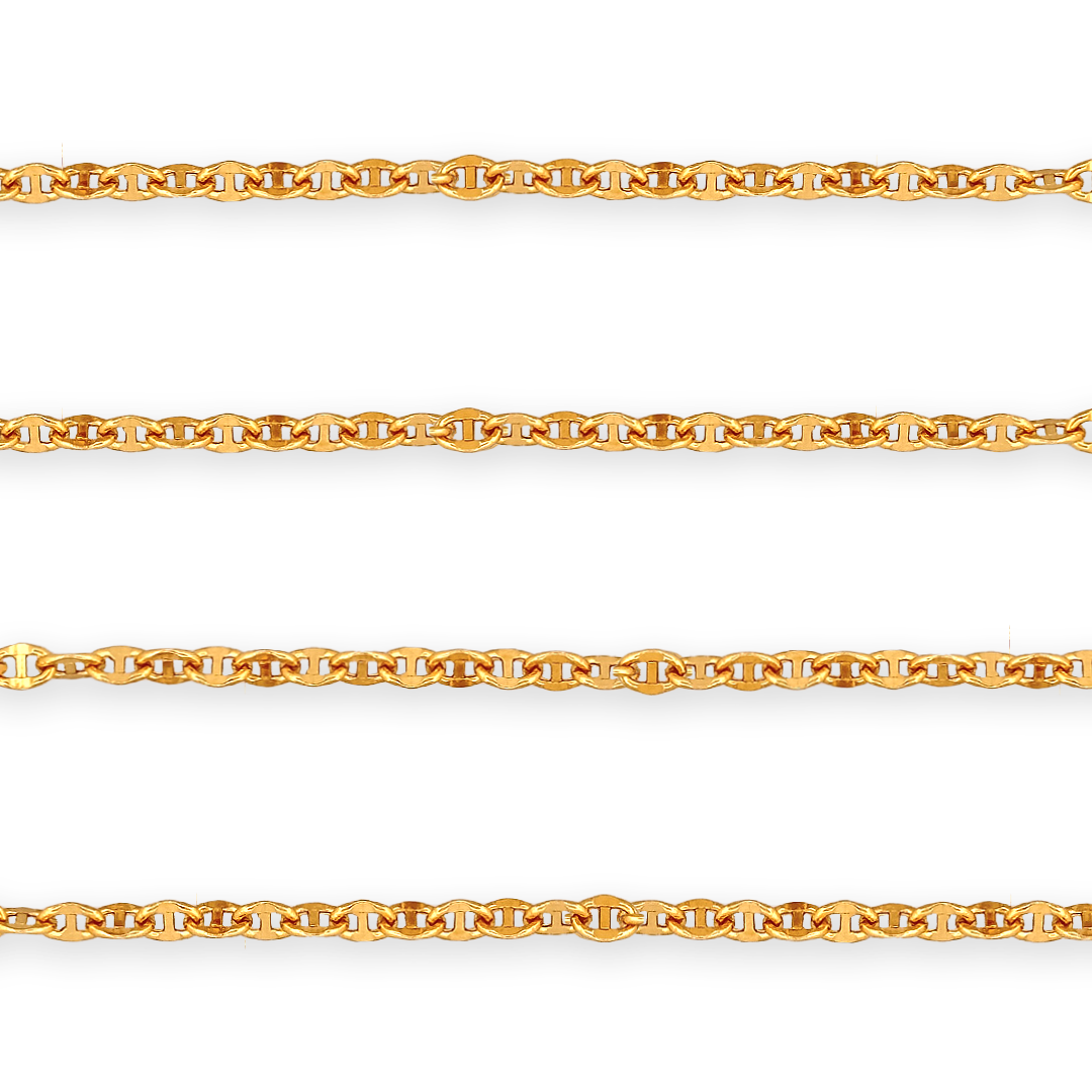 18K%20Gold%2045%20cm%201.5g%20Hermes%20Design%20Women’s%20Chain%20Necklace
